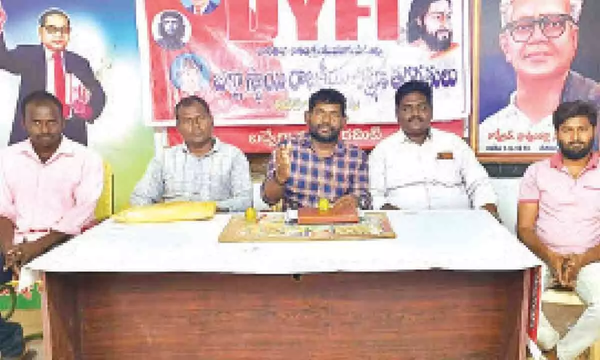 Badvel: DYFI warns of hunger strike over pond encroachment