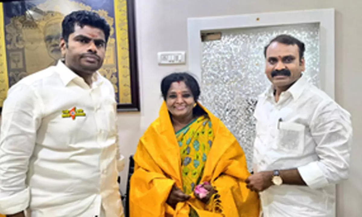 Tamilisai Soundararajan to contest from Chennai South, Annamalai, Murugan also in BJPs Tamil Nadu list