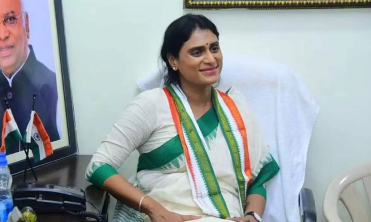 YS Sharmila Asserts Willingness to Contest Any Seat as AP Congress Chief