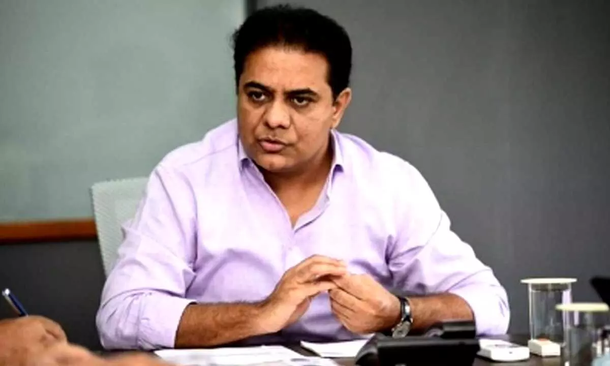Drought in Telangana brought by Congress: KTR