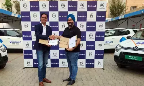 Citroen partners with Blusmart Mobility