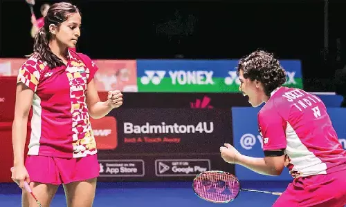 Treesa-Gayatri pair enters second round