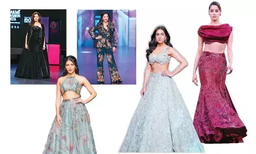 Pantsuits, dresses, lehengas: Wearable fashion takes spotlight on catwalk