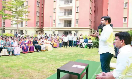 Guntur: ‘Breakfast with Nara Lokesh’ conducted