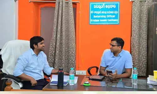 Nagar Kurnool Parliament Constituency Election Returning Officer Collector P Uday Kumar inspected the election strong room and distribution centers