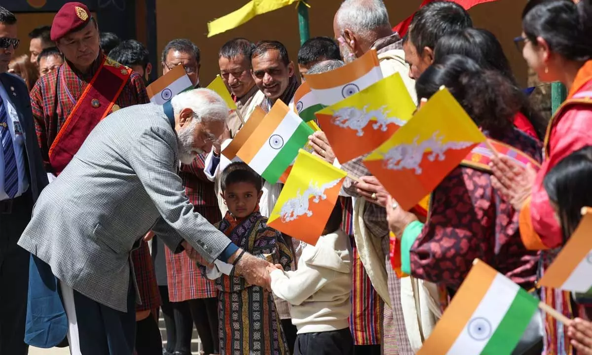 PM Modi announces Rs 10,000 cr support for Bhutan in next 5 years