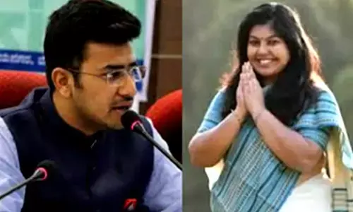 BJPs Tejasvi Surya readies for repeat win in Bengaluru South, Cong hopes on Sowmya Reddys challenge