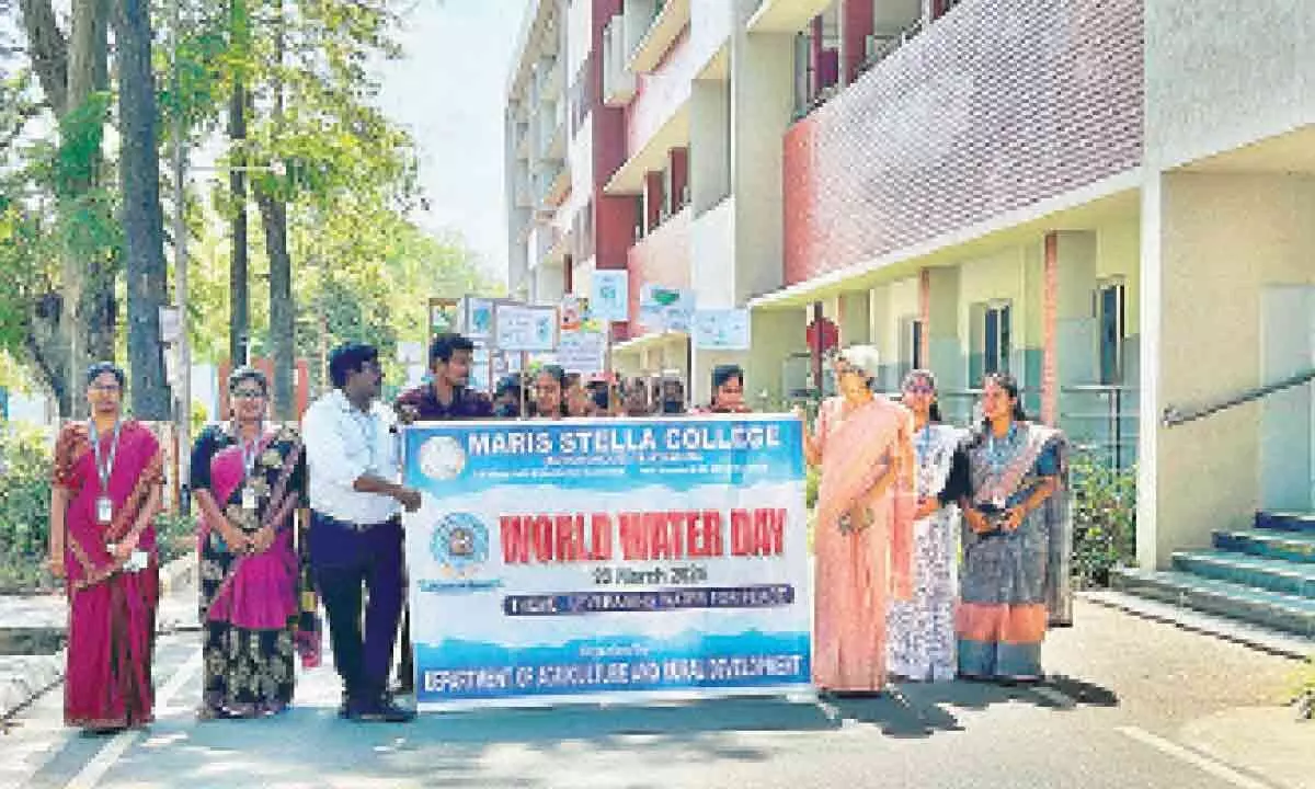 Vijayawada: World Water Day celebrated