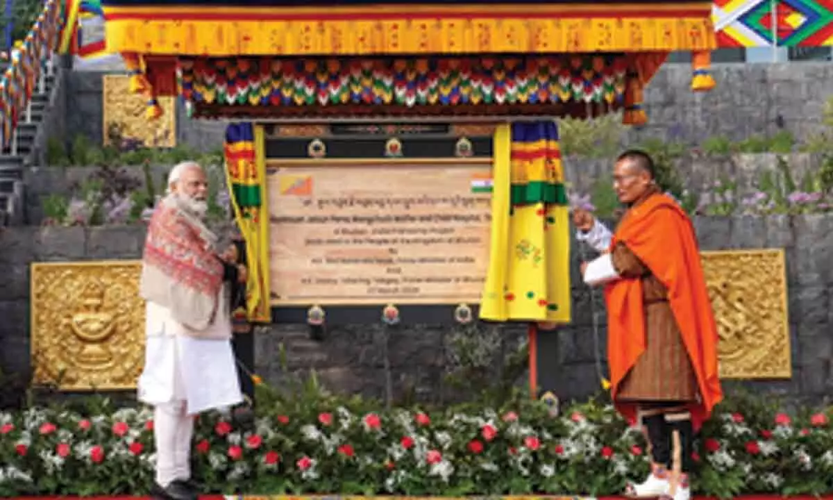 PM Modi inaugurates hospital in Bhutan, calls it beacon of hope for families