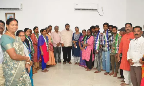 families of TDP joins in YSRCP in Kubchalamma colony