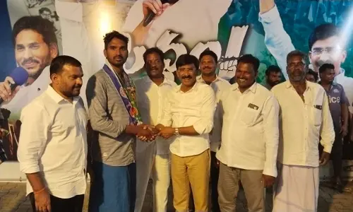 TDP leaders join in YSRCP in Kavali Rural mandal