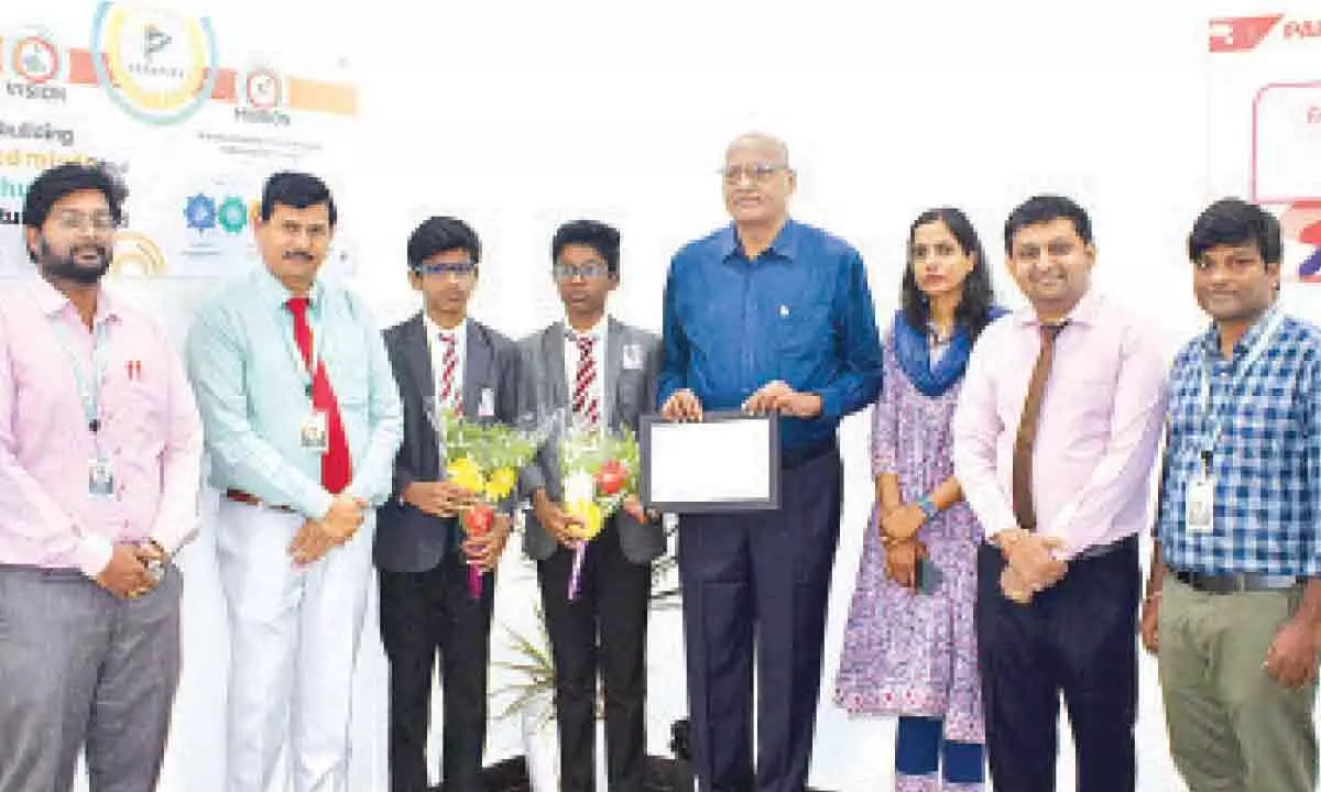Karimnagar: Paramita Heritage School certified as ‘Maths Promotion School’