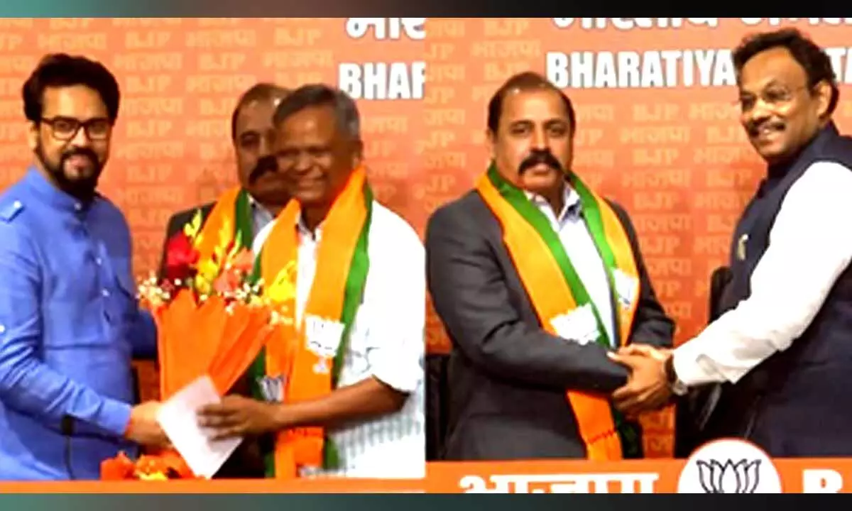 EX-IAF chief, former YSRCP MP joins BJP