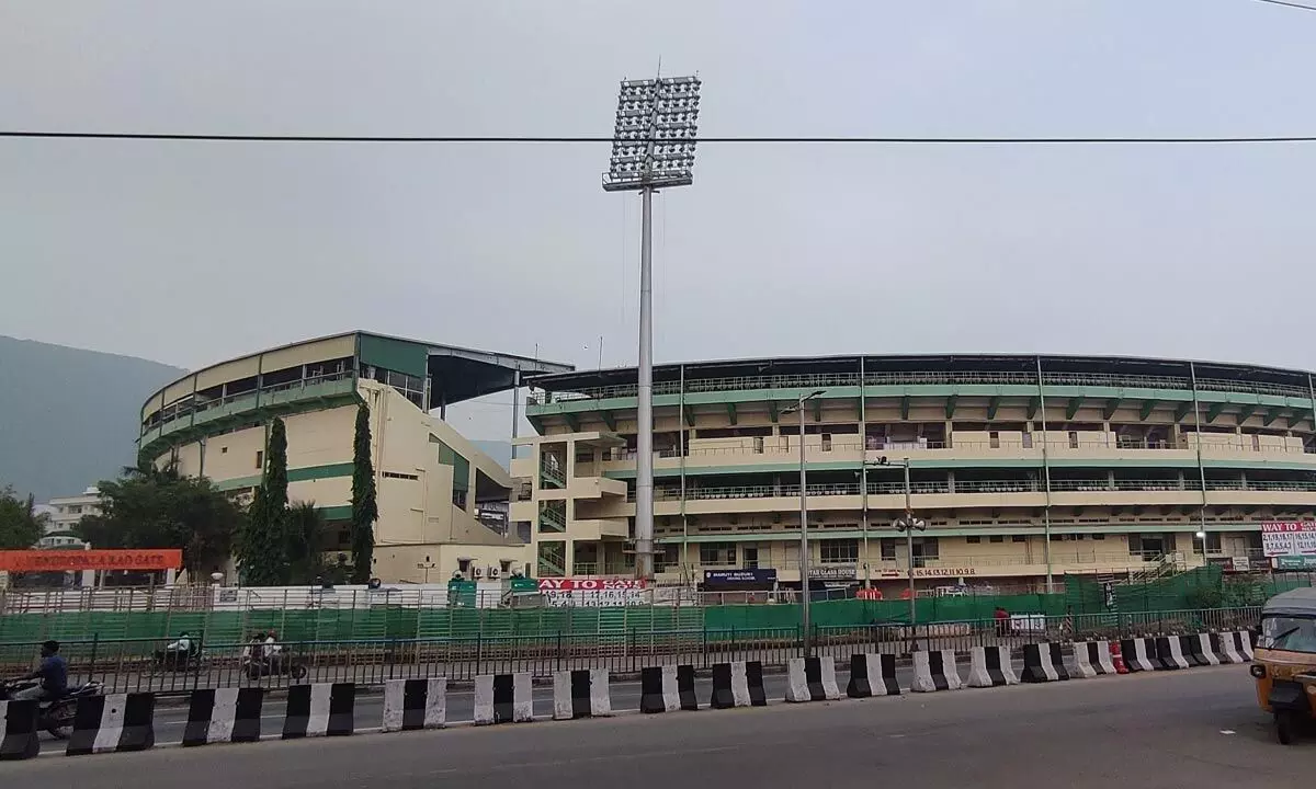 Dr  YSR ACA-VDCA International Cricket Stadium in Visakhapatnam