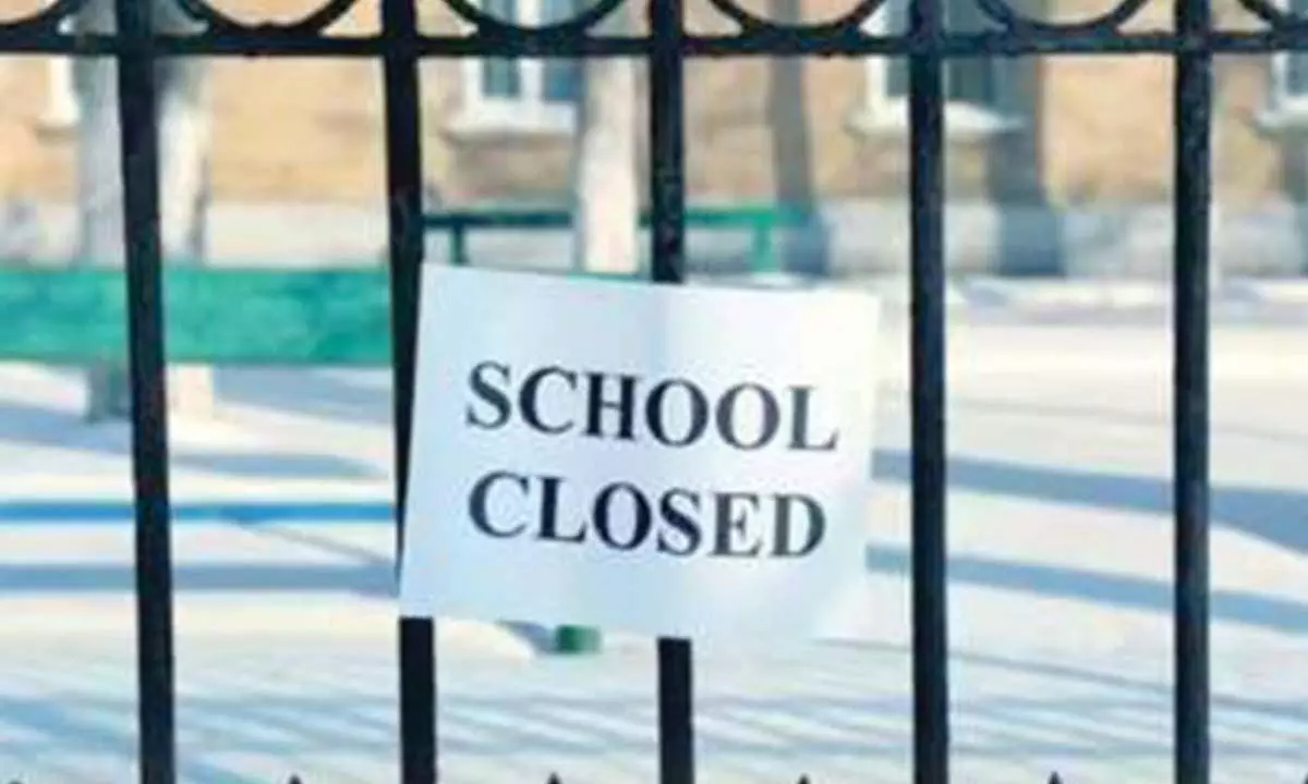 Telangana: Schools to be closed today