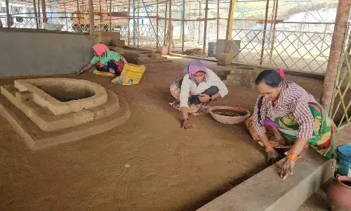 Yaga Shala arrangements are in place for Maha Yagnam at Simhachalam in Visakhapatnam on Sunday
