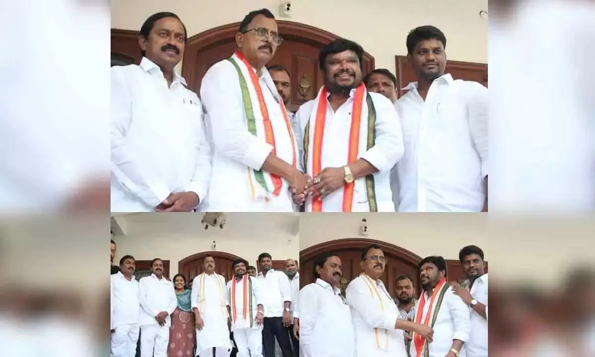 BJP leader Satish Madiga joins Cong