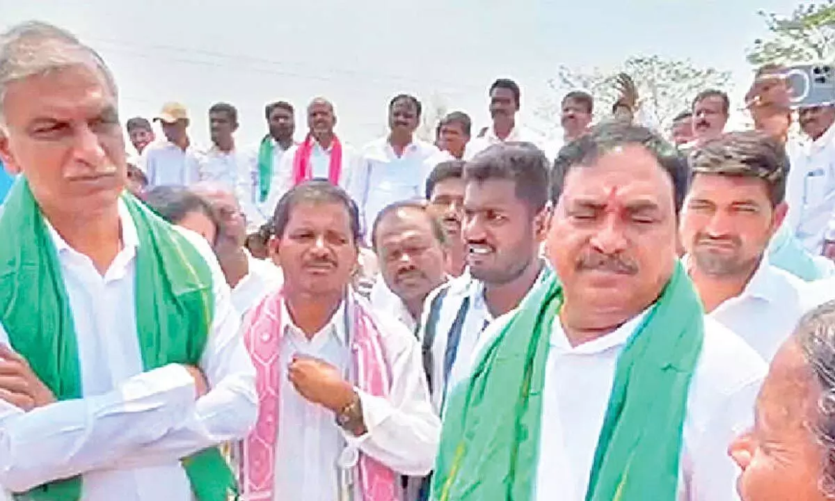 Congress miserably failed in protecting farmers: Harish