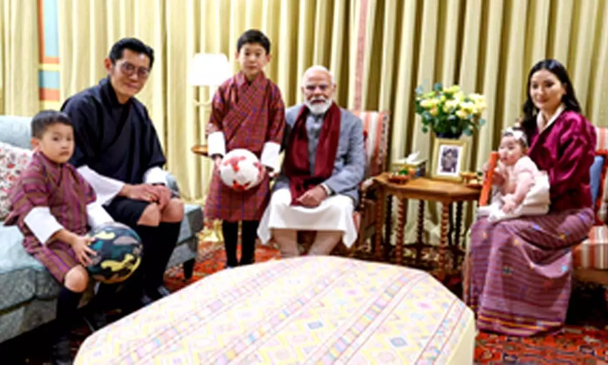 ‘Modi ka parivar beyond borders’: PM Modi bonds with Bhutan Kings family over dinner