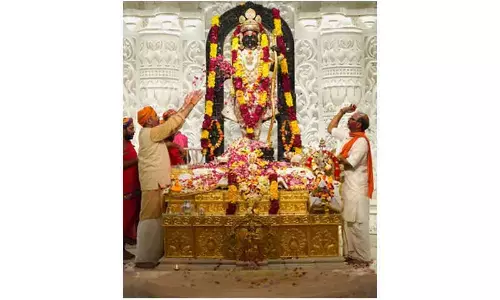 Ayodhya celebrates first Holi after Ram temple pran pratishtha ceremony