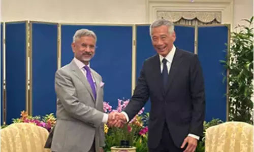 EAM Jaishankar meets Singapores top leadership, conveys PM Modis greetings