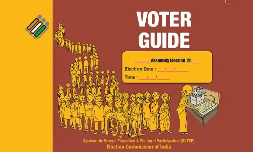 Info guide to be given to voters with slip