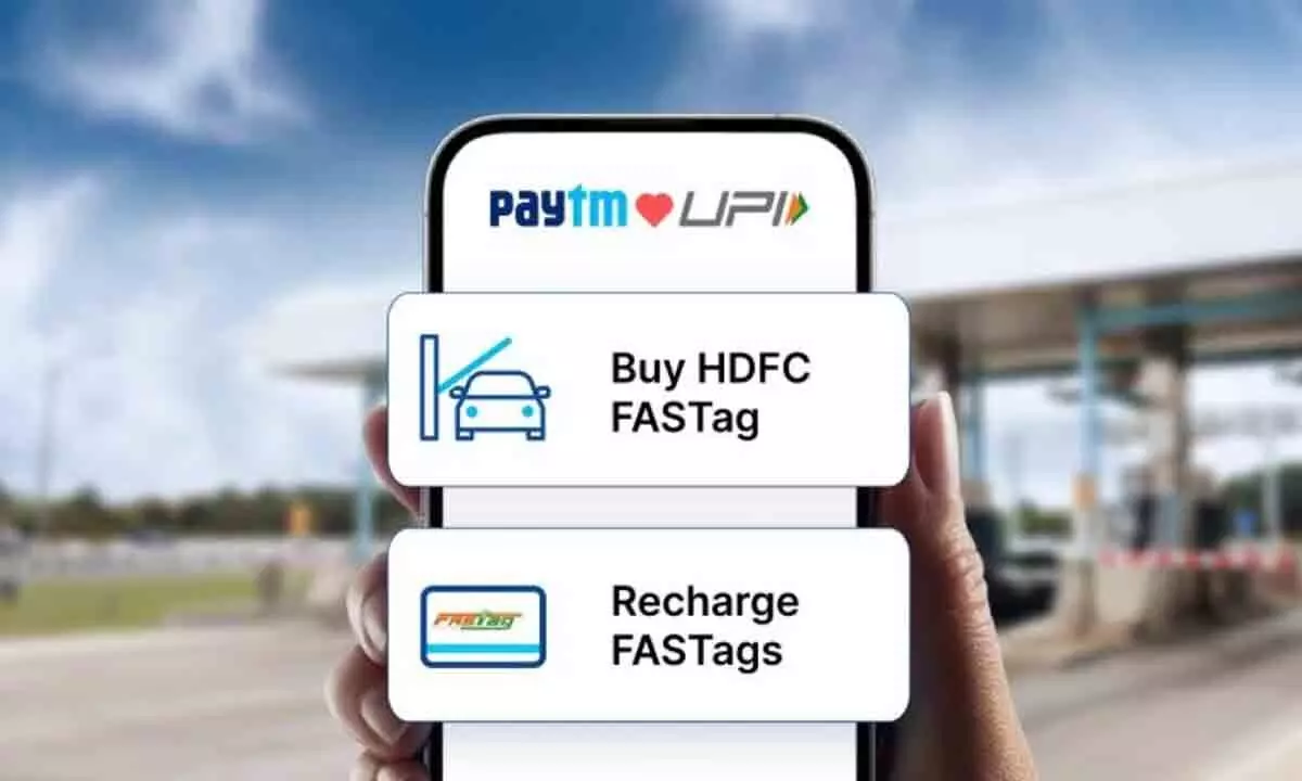 Paytm Offers Easy FASTag Recharge and HDFC Bank FASTag Purchase