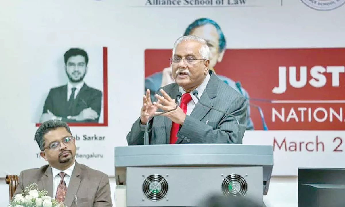 Third edition of the Justice N Santosh Hegde National Moot Court Competition 2024 hosted by AMCS