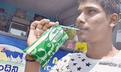 Temperature soars: Demand for Nandini buttermilk increases