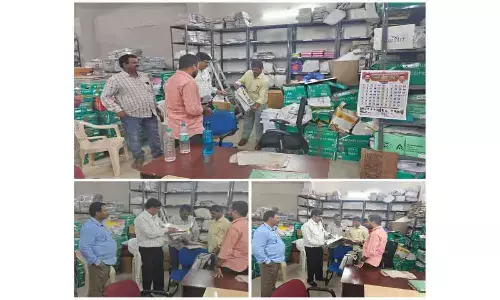 Nodal Officers inspected election materials training handguns