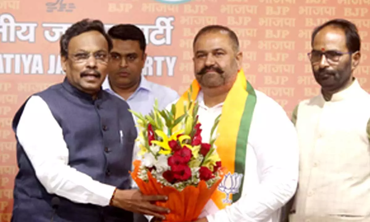 AAPs lone Lok Sabha MP from Jalandhar Sushil Kumar Rinku joins BJP