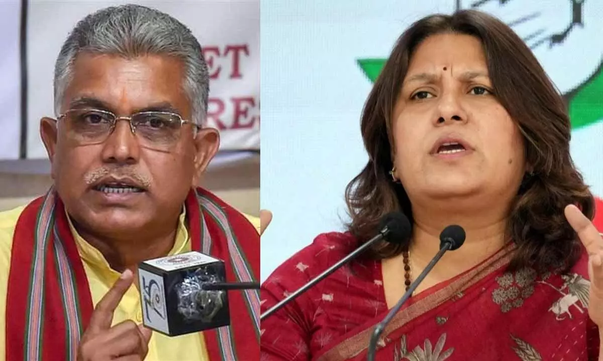 Election Commission Issues Show-Cause Notices To Supriya Shrinate And Dilip Ghosh For Insulting Remarks Against Women