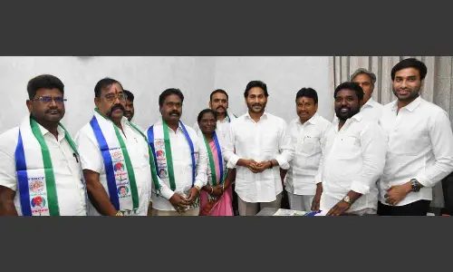 Several TDP, Jana Sena leaders join YSRCP
