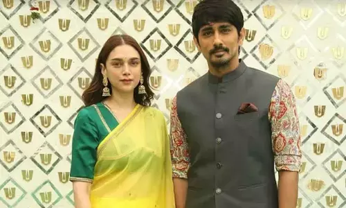 Film actor Siddharth, Aditi Rao Hydari reportedly tie the knot in traditional ceremony!