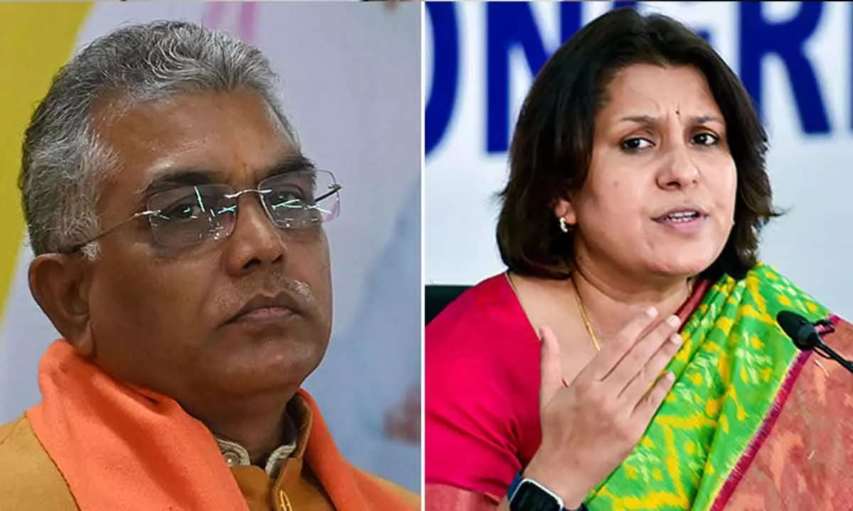 Offensive Remarks Against Women: EC notices to Dilip Ghosh, Supriya Shrinate