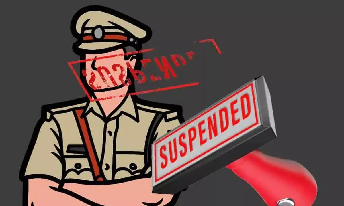 Bandlaguda Inspector and SI suspended