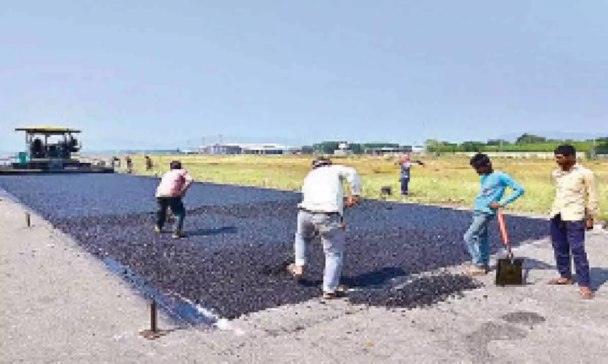 Visakhapatnam: Indian Navy executes runway resurfacing project ahead of schedule