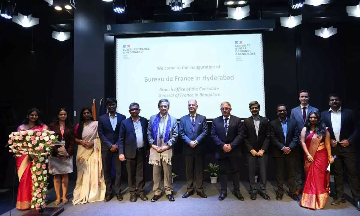 French Ambassador inaugurates Bureau de France in Hyderabad at T-Hub