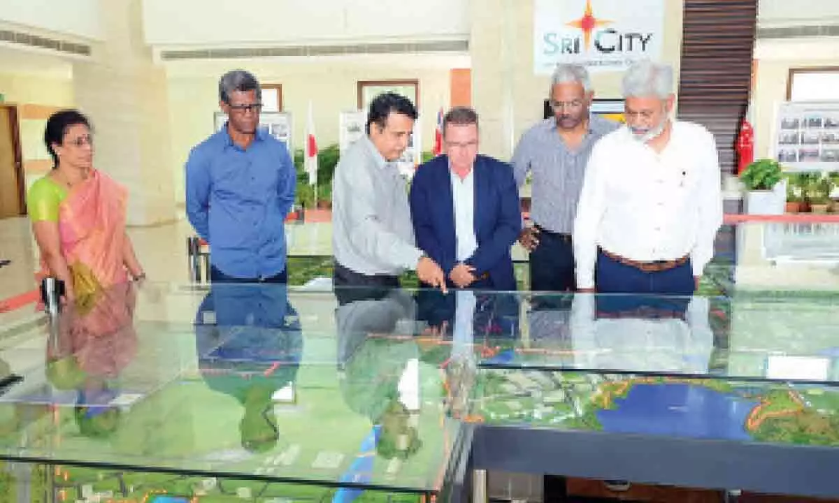 Reunion Island team explores investment scope at Sri City