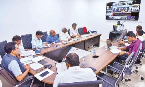 Velagapudi: Hoardings permitted at permanent offices of parties