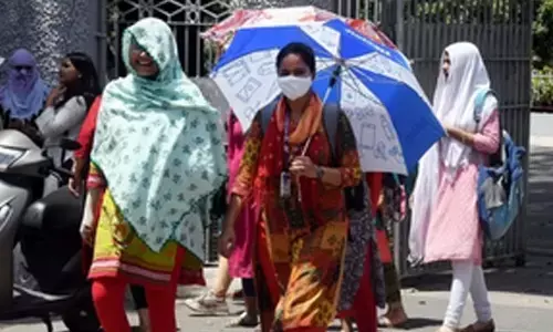 Heatwave conditions in Gujarat as several cities record around 40 degrees temperature