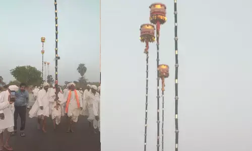 The longest walkathon from Sholapur to Srisailam