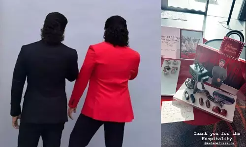 Allu Arjun teases fans with wax statue unveiling at Madame Tussauds