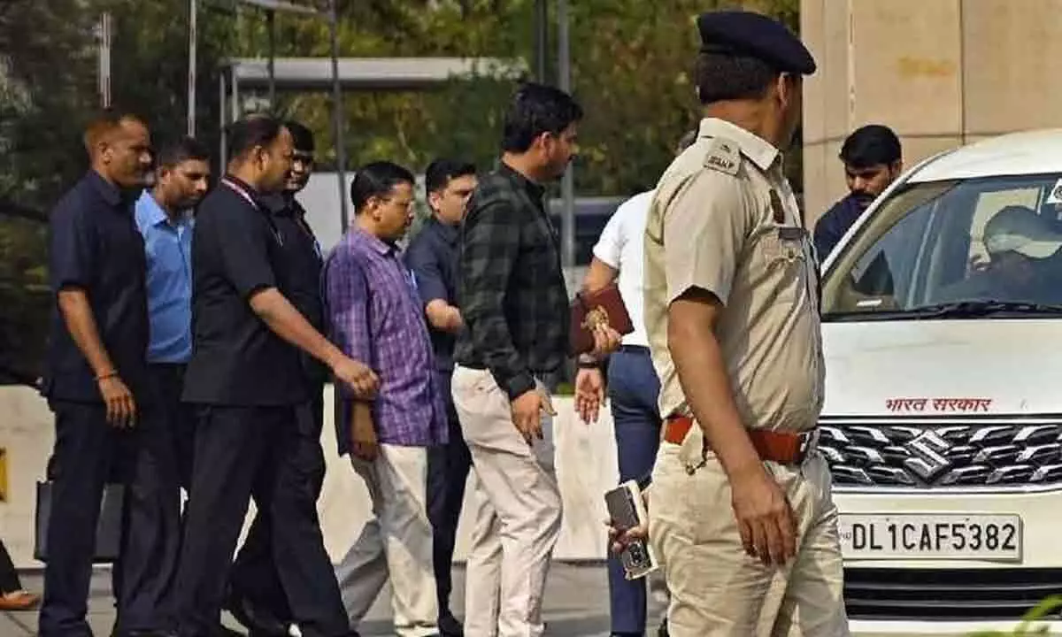 New Delhi: Kejriwals ED custody extended till Fools Day