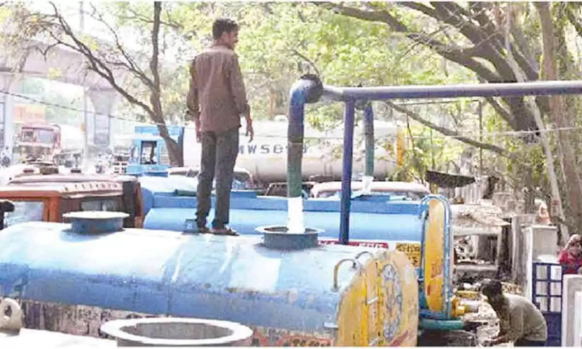 Water Board tankers to operate 24X7 from first week of April