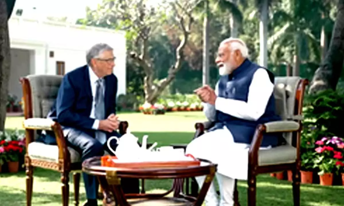 From superfood millet to finding inner peace: PM Modis key lifestyle mantras for Bill Gates
