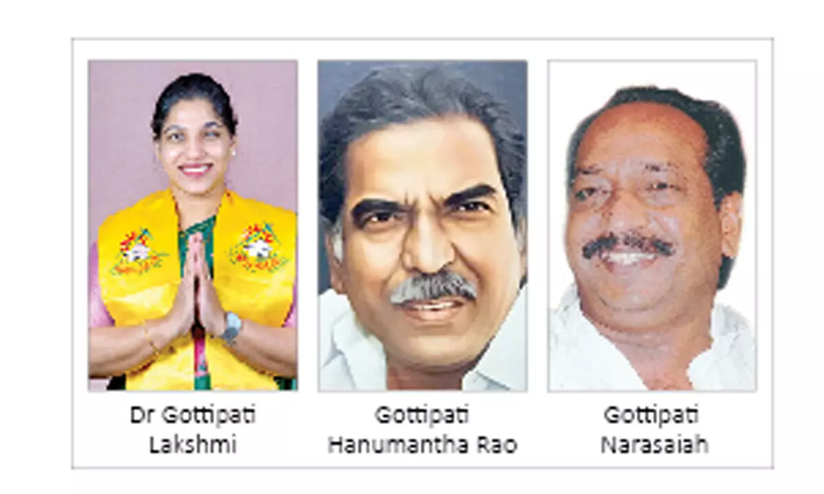 Gottipati Lakshmi, another political heir, to contest on TDP ticket