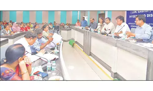 Hyderabad: Officials get ready to shore up voter turnout in LS elections