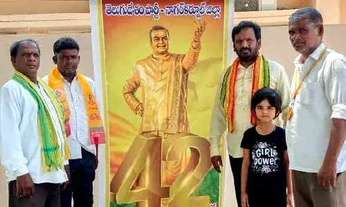 Telugu Desam Party Foundation Day Celebrations in Nagar Kurnool