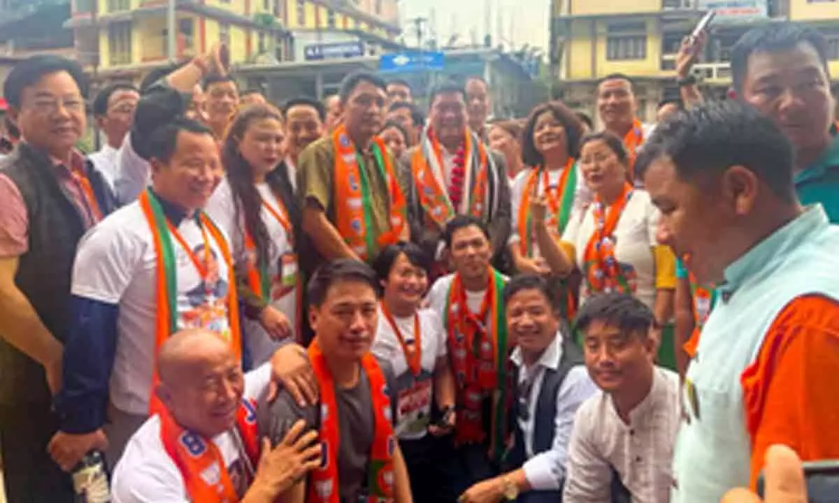 Assembly Polls: 10 BJP candidates, including CM & Dy CM, win unopposed in Arunachal